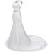 Women's Clothing Fishtail Wedding Dress New Bride Wedding Backless Lace Slim Simple Trailing Palace Retro_ecoleips.com