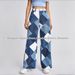 Cross-Border Source 2022 New Hot-Selling European And American Women's Fashion High-Waisted Casual Large Straight_ecoleips.com