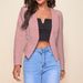 2025s New 2025 Autumn And Winter Women, Casual Black Zipper Suit Jacket, Versatile For Women_ecoleips.com