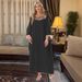 plus Size Middle Eastern Women's Elegant Long Dress Arabian Dubai Robes Saudi Arabia Travel Outfit Polyester_ecoleips.com
