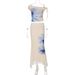 2025 Summer New Fashion Printed Asymmetrical Neck Tie Top Slim Fit Ruffled Skirt Set Wholesale_ecoleips.com