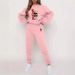 Women's Clothing Cartoon Bear Print Long Sleeved Sweatshirt And Sweatpants Suit Autumn New Fashion Casual Women's Clothing WE WL1_ecoleips.com
