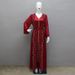 Verve Four Seasons Commuter Vest + Jacket Dress Chiffon Rhinestone Muslim Set Robe_ecoleips.com