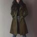 2025 European American Cross-border Foreign Trade Women's Clothing Autumn And Winter New Vintage Lapel Suede Long_ecoleips.com