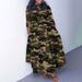Women' Clothing 2024 Spring New Fahion Elegant Temperament Printed Strap Large Hem Plu Size Foreign Trade_ecoleips.com