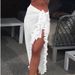 Women's Clothing Women's Outdoor Sun Protection Beach Skirt Ruffled Chiffon Skirt 6 Colors One Size Spot_ecoleips.com