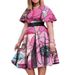 Women's Clothing Temperament Commuter Slim Large Size Dress_ecoleips.com