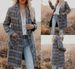 Women’s Wool Blend Trench Coat – Classic Notched Lapel Long Coat For Fall & Winter_ecoleips.com