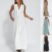 Independent Station European And American New Solid Color Pullover V-Neck Dress Cardigan Coat Set_ecoleips.com