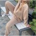 9692#2025 European And American Foreign Trade Women's Clothing Autumn New Sports Casual Two-Piece Set_ecoleips.com