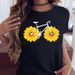 Summer European And American Cross-border Foreign Trade Plus-size T-shirt, Round-neck Casual Loose-fitting Short-sleeve_ecoleips.com