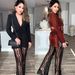Women's Clothing Autumn And Winter New Long Sleeve Suit Waist Two-Piece Casual Loose Party Suit Women_ecoleips.com