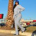Women's Fleece-Lined Hoodie & Slouch Pants Set – Sporty Casual Two-Piece Outfit With Drawstring Waist_ecoleips.com