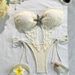 Women's Bikini Beach Vacation Style Sexy Hollow out Starfish Decoration Cross New 2026_ecoleips.com