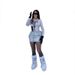 Aria Basics Aria Basics European And American 2024 Spring/Summer Women's Fashion New Street Style 3D Printed Long Sleeve Slim Fit T-Shirt_ecoleips.com