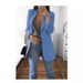 Women's Slim Fit Blazer Jacket With Notched Lapel - Stylish Office & Casual Wear In 20 Colors (S-5XL)_ecoleips.com