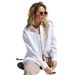 Autumn Long-Sleeved Cotton Crepe Shirt, Comfortable And Loose-Fitting Blouse_ecoleips.com
