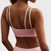 Women's Fitness High Elastic Brushed Sports Bra Skirt Set Halter Neck Shockproof Padded Tennis Yoga Outfit_ecoleips.com