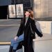 Women's Trench Coat Trendy mid Length Petite Sophisticated Casual Suit Style New Spring Autumn_ecoleips.com