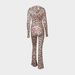 Women's Sexy Fashion High Waist Tight Pants And Zipper Hooded Cardigan Set Style Clothing_ecoleips.com