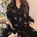 Korean Style Long-Sleeved Pajamas Set For Women Spring Autumn Homewear Comfortable Ladies Sleepwear Student Senior Casual Outfit_ecoleips.com