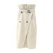 Women's Clothing Summer New Celebrity Slim Pleated Top Lace Waist Skirt Suit_ecoleips.com