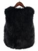 K Faux Fur Coat Vest For Women; Warm Vest Coat_ecoleips.com