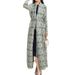 Cross-border Muslim Robe, Middle Eastern Women's Clothing, 2024 New Issey Miyake Style, Printed Loose Plus-size_ecoleips.com