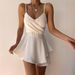 Women's Fashion Solid Color Summer Jumpsuit Zipper Suspender Detail European American Style in Stock_ecoleips.com