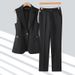 "Women's Slim Fit Khaki Suit Vest Set – Professional Two-Piece Blazer & Pants For Office & Formal Occasions"_ecoleips.com