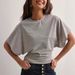 Women's Clothing Summer Women's Short Sleeve T-Shirt Style Round Neck Pullover Solid Color Fashionable Top For Formal & Casual_ecoleips.com