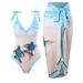 Women's Clothing One Piece Conservative Belly Covering Slimming Holiday Beach Hot Spring Swimsuit French Retro One Piece Bikini_ecoleips.com