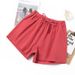Women's Cotton Linen Sleep Bottoms Summer Thin Loose Sleepshirt Shorts Female Casual Breathe Basic High Waist Shorts_ecoleips.com