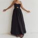 Black Breathable Strap High-Waisted French 2026 European American Fashion Spring And Autumn New Vacation Style Long_ecoleips.com