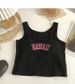 Korean-style Girls' Solid Color Ins Camisole Seamless Printed Comfortable Breathable Bra With Fixed Cup And Chest Pad_ecoleips.com