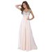 Women's Clothing Suspender Sequined Evening Dress Host Annual Meeting Temperament Chiffon Suspender Dress_ecoleips.com