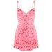 Summer Sexy Women's Lingerie Dress Sweet Heart Shaped Mesh Nightgown Wholesale Dresses_ecoleips.com