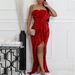 K New Style Elegant Socialite Off Shoulder Sexy Slim Fit Long Sleeved Dress With Sequins Long Skirt_ecoleips.com