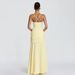 Women's Elegant Solid Color Sleeveless Dress American Style Spring Summer New Cross Border Waist Cinching Suspender Dress_ecoleips.com