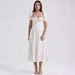 Fairy Temperament, Fashionable High-End French Suspender, Gentle Style Dress, Slimming And Floral Suspender Dress_ecoleips.com