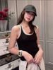 New European And American Style Sexy Wide-strap Color-blocking Camisole For Women Chest Pads, Trendy Patchwork Inner Top_ecoleips.com
