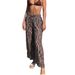 Women's UPF35+ Smart Sun Protection Long Dress European American Style Summer Loose Fit Beach Dress for Outerwear_ecoleips.com