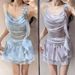 Women's Tie Dye Two Piece Swimsuit Slimming Fresh Sexy Style Pure Hot Spring Fashionable Swimwear_ecoleips.com