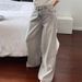 Retro Casual Wide-leg Pants For Women, Autumn American Style, New High-waisted Trendy Loose-fitting Versatile_ecoleips.com