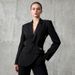 K Irregular Deconstructive Small Suit, New Personalized Style, Long Sleeved Hollow Out High-end Feeling, Waist Pinching Suit Jacket For Women_ecoleips.com