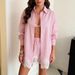 Women's European American Style Lace Patchwork Shirt Shorts Set Summer Sun Protection Breathable Two Piece Casual Fashion_ecoleips.com