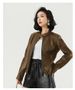 Women’s Biker PU Leather Jacket – Slim-Fit Motorcycle Style Coat (S-XL Euro Sizing For 100-150lbs, Edgy Yet Elegant Fall Outerwear)_ecoleips.com