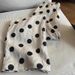 Suitable For All Seasons CHAO-Level Korean Style Lazy Polka Dot Linen For Women Elastic Waist Drawstring Loose Casual Straight Pants_ecoleips.com
