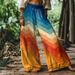 3D Printed Wide-Leg Pants For Women – Bohemian Style Loose Fit Palazzo Pants With Vibrant Patterns (M-5XL)_ecoleips.com