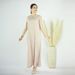 Modest Abaya Dress Women's Plus Size Solid Color Bottoming Dress Fashion England Style Regular Thickness Spring/Autumn Summer_ecoleips.com
